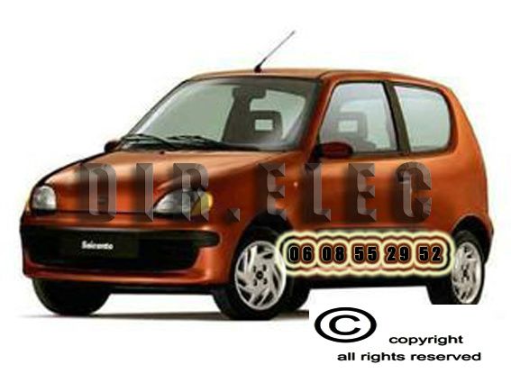 réparation problème et panne de direction assistée électrique Fiat Seicento et Fiat 600