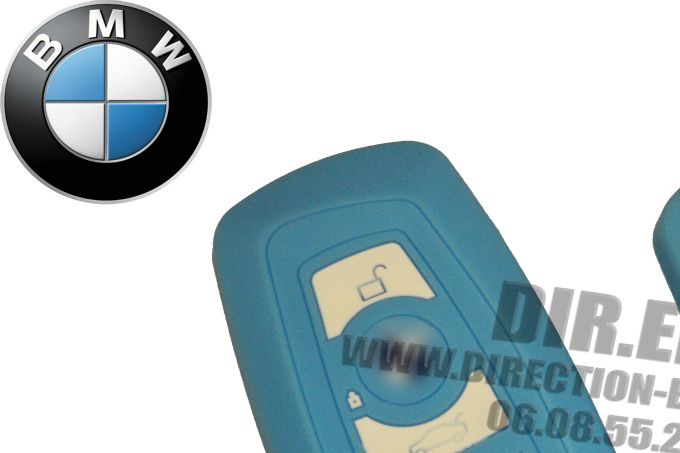 HOUSSE ETUI CLE CLEF TELECOMMANDE SILICONE BLEU
BMW SERIE 1 3 5 6 7 X3 X5 X6