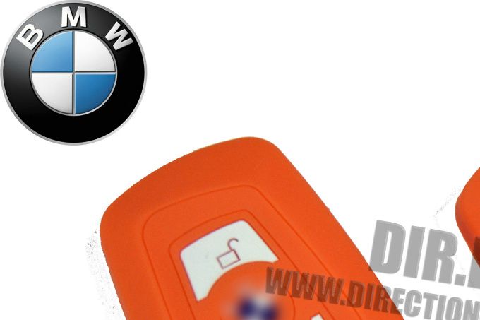 HOUSSE ETUI CLE CLEF TELECOMMANDE SILICONE ORANGE
BMW SERIE 1 3 5 6 7 X3 X5 X6