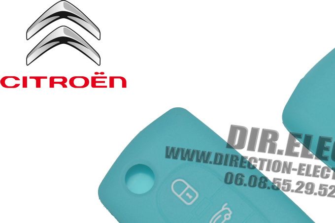 HOUSSE ETUI CLE CLEF TELECOMMANDE Citroën C1, C2, C3, C4, Picasso, Aircross, C5, C6, C-Crosser...