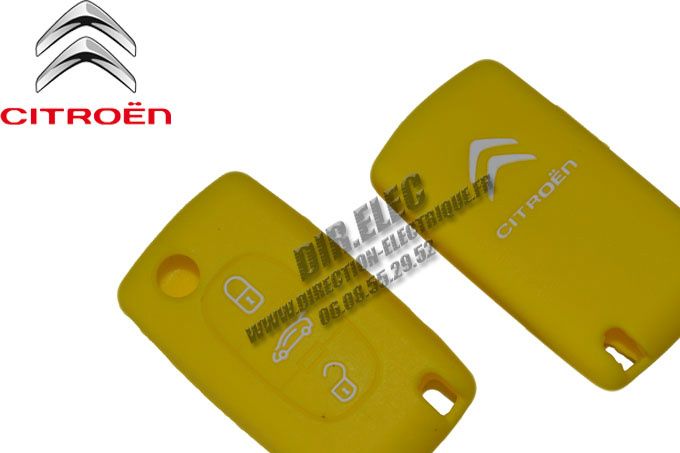 HOUSSE ETUI CLE CLEF TELECOMMANDE Citroën C1, C2, C3, C4, Picasso, Aircross, C5, C6, C-Crosser...