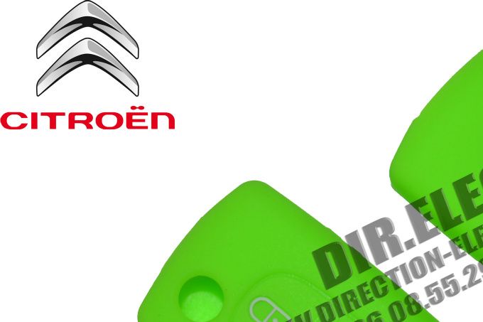 HOUSSE ETUI CLE CLEF TELECOMMANDE Citroën C1, C2, C3, C4, Picasso, Aircross, C5, C6, C-Crosser...