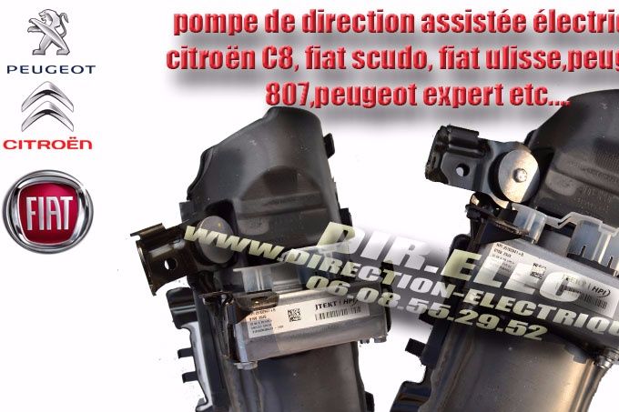 pompe de direction assistée électrique (groupe électro pompe) peugeot 807